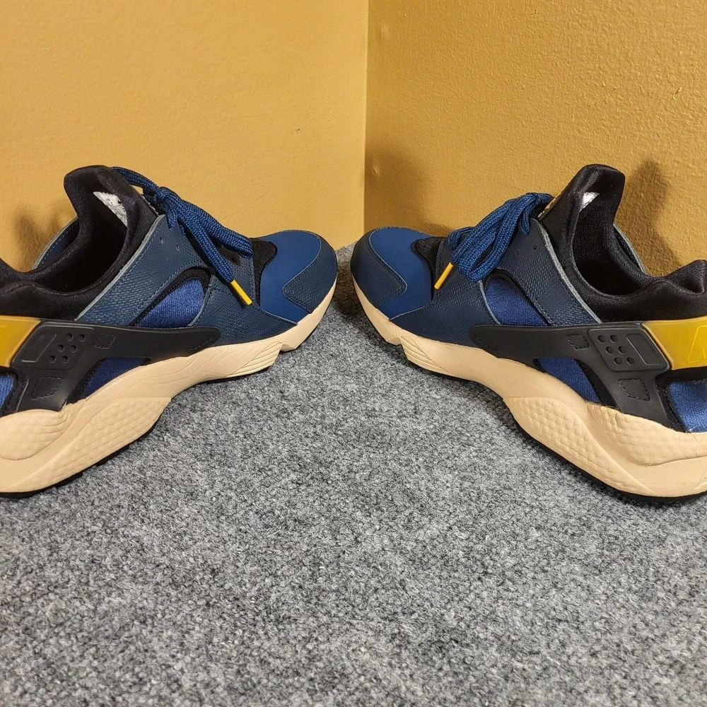 Nike Air Huarache Premium Armory Navy Blue Men's Shoes Size 11.5 DZ4852-001